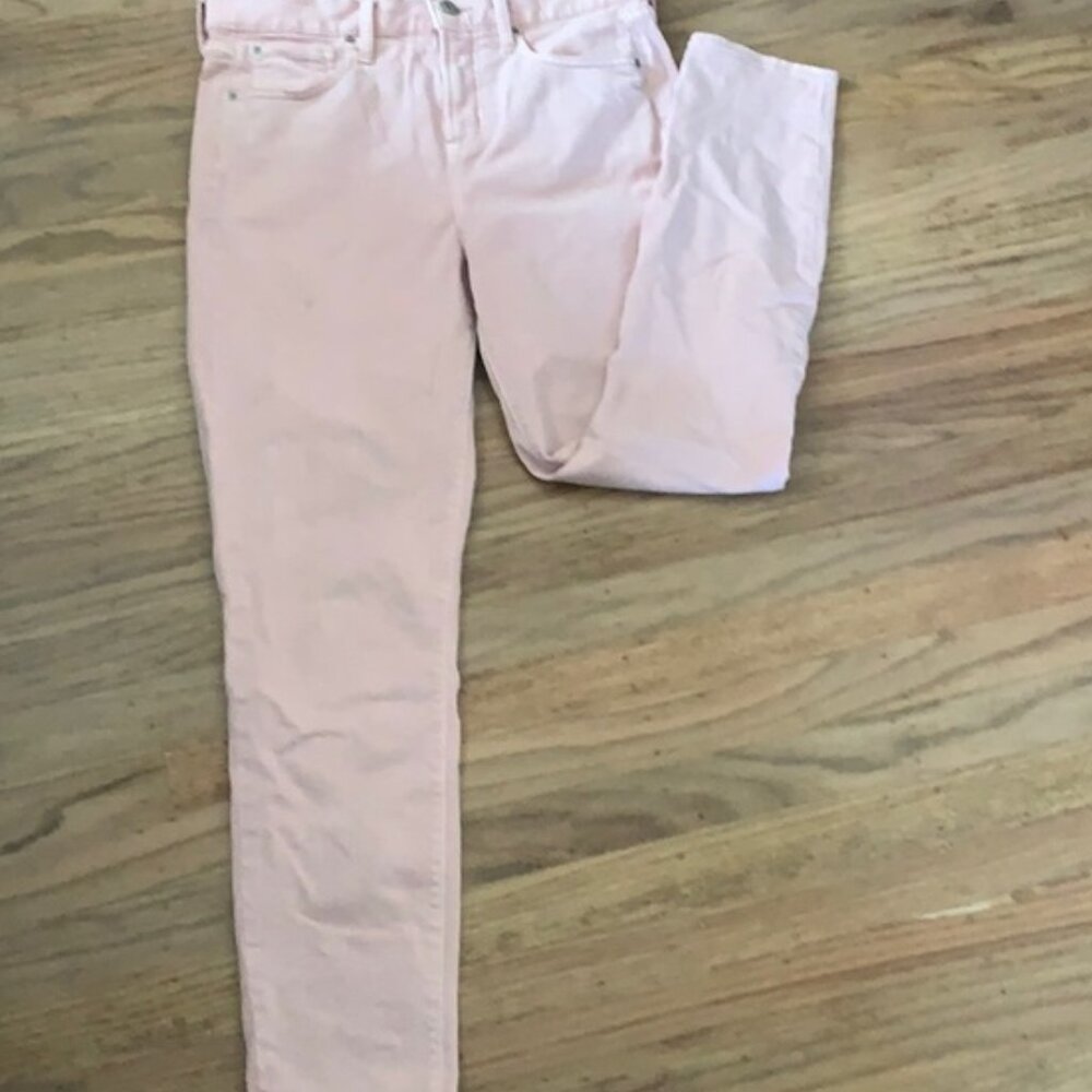 High rise true skinny jeansregular light pink